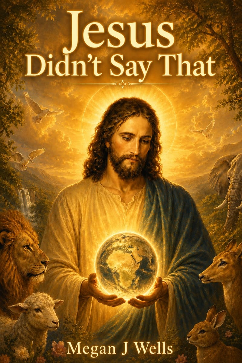 Cover of Jesus Didn't Say That by Megan J. Wells